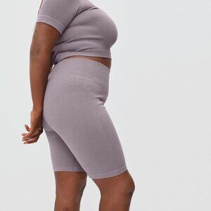 Everlane The Seamless Bike Short in Dusty Lavender - Size XS/S